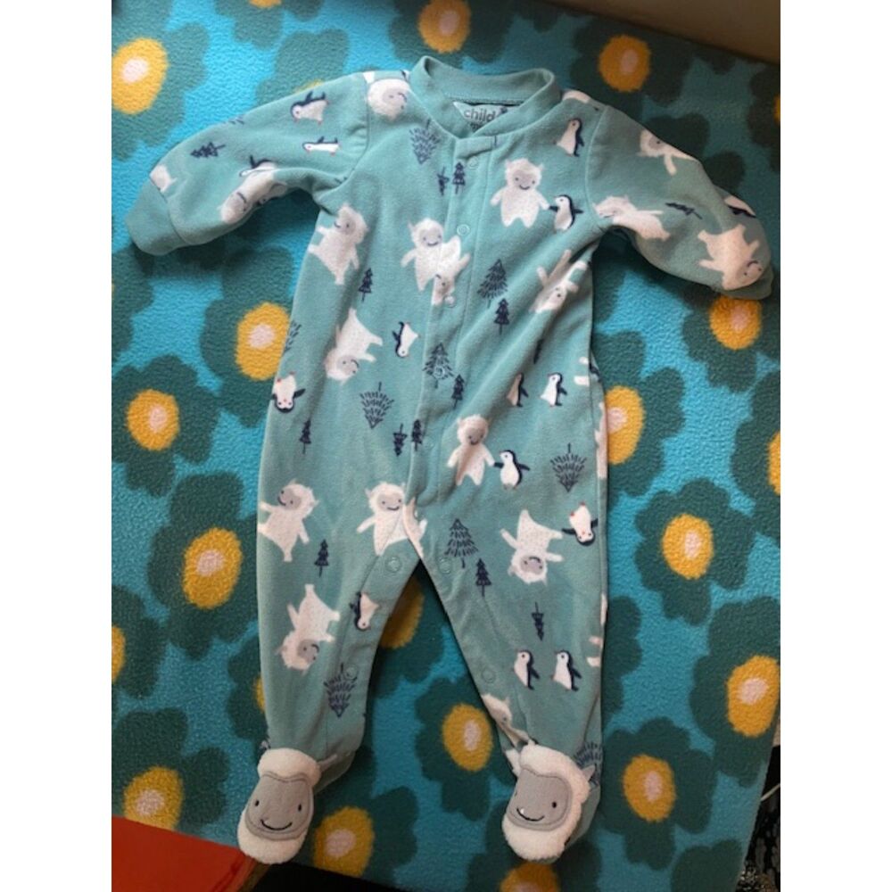 0-3 footie pj's